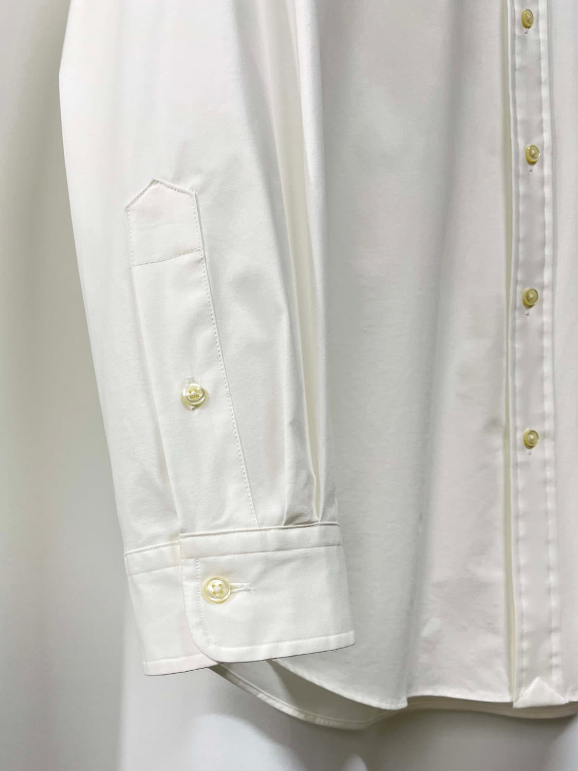 폴로 랄프로렌 코튼 엘라 화이트 버튼다운 포플린 커스텀핏 셔츠 상품이미지7