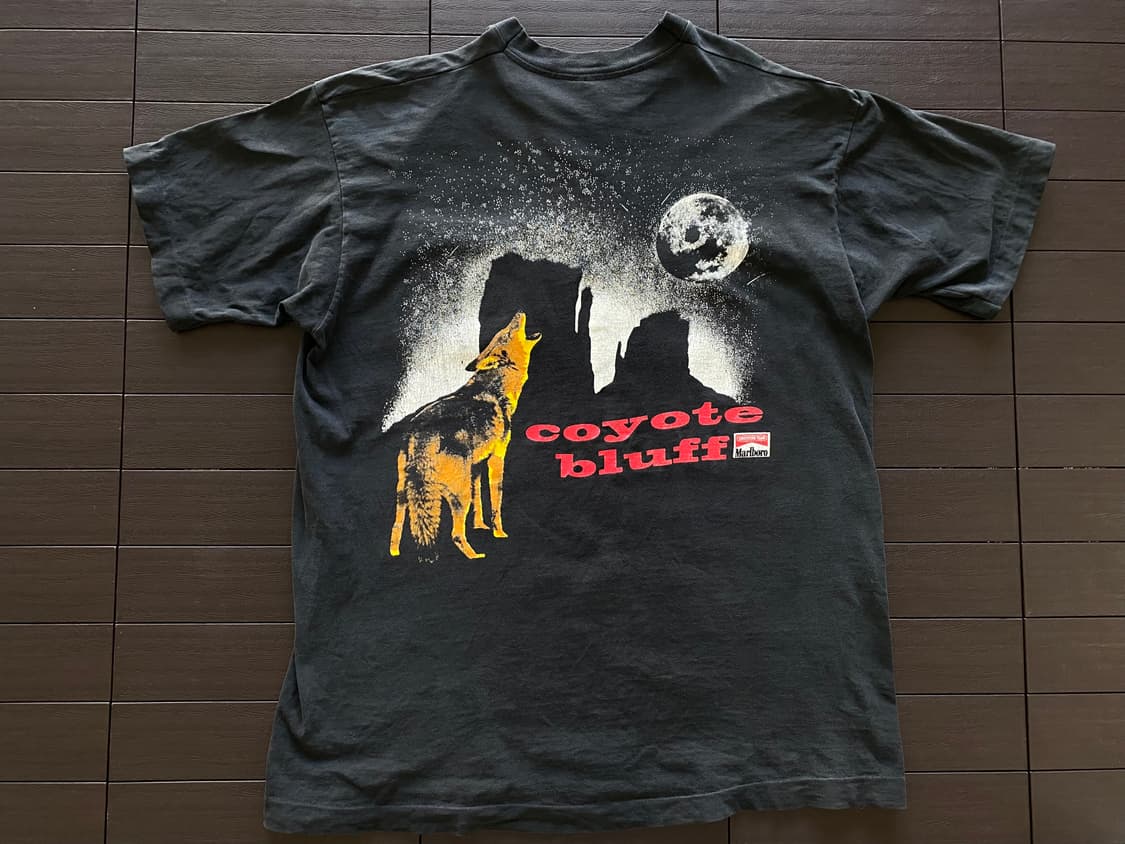 (XL) 90s 빈티지 말보로 코요테 티셔츠 상품이미지1