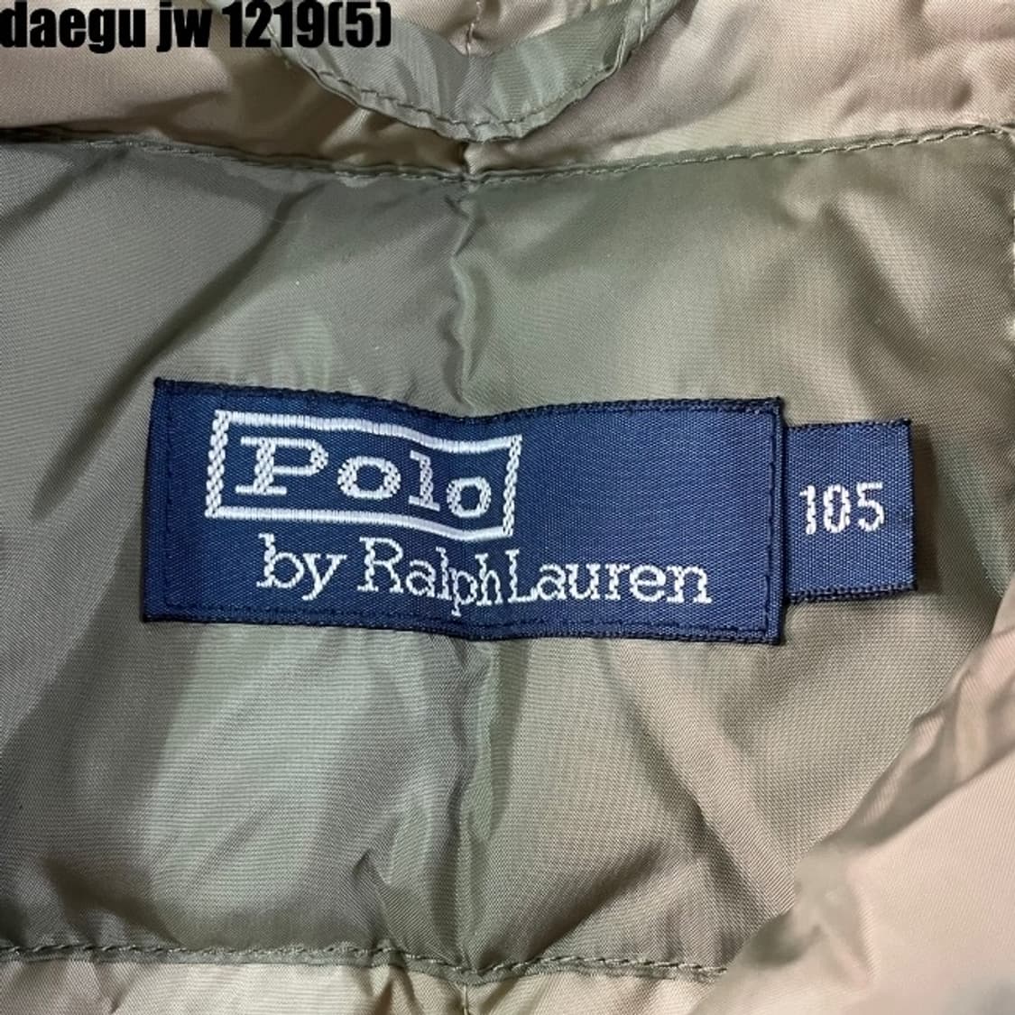 폴로 방풍 셔츠 패디드 자켓 105  상품이미지4