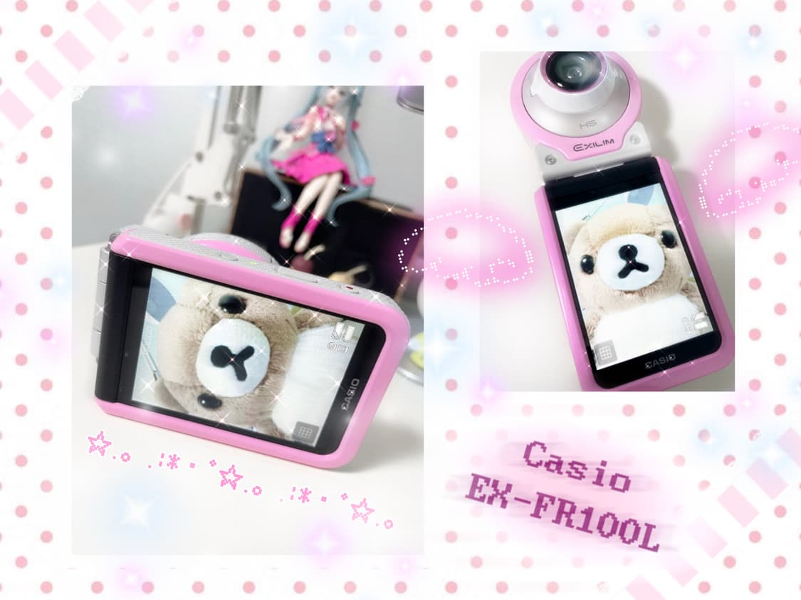 ✨S급 상태, 풀박스✨ 카시오 엑슬림 EX-FR100L 핑크 상품이미지1