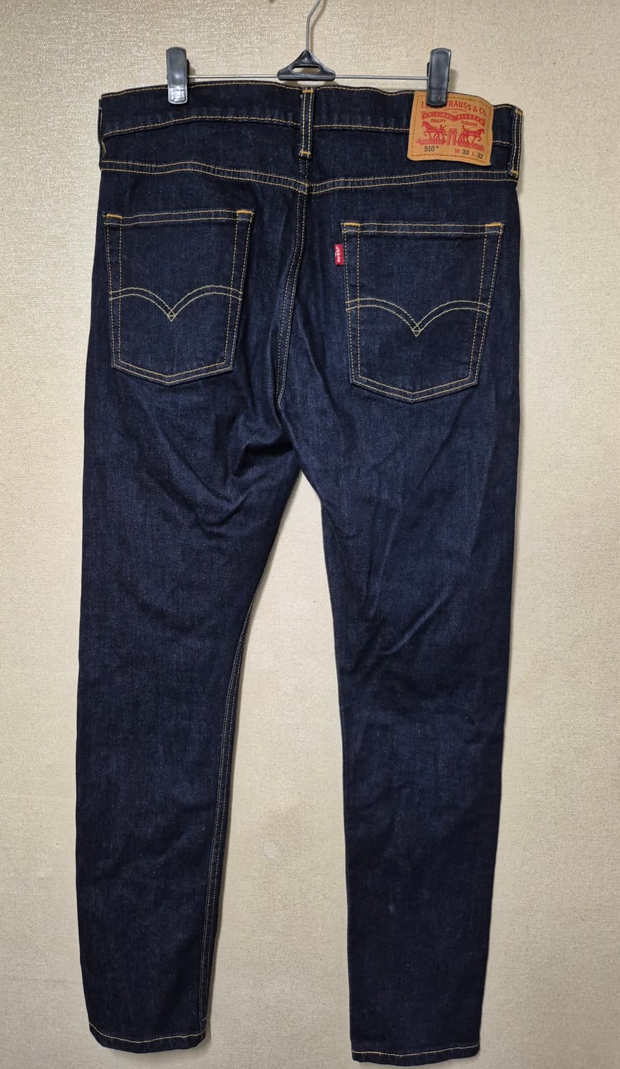 리바이스510 스키니 진청 데님 상품이미지4