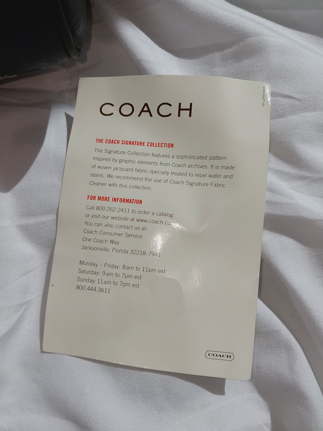 상태굿🖤//COACH 코치 시그니처 햄튼 캐리올 C 펄스 숄더백 상품이미지3