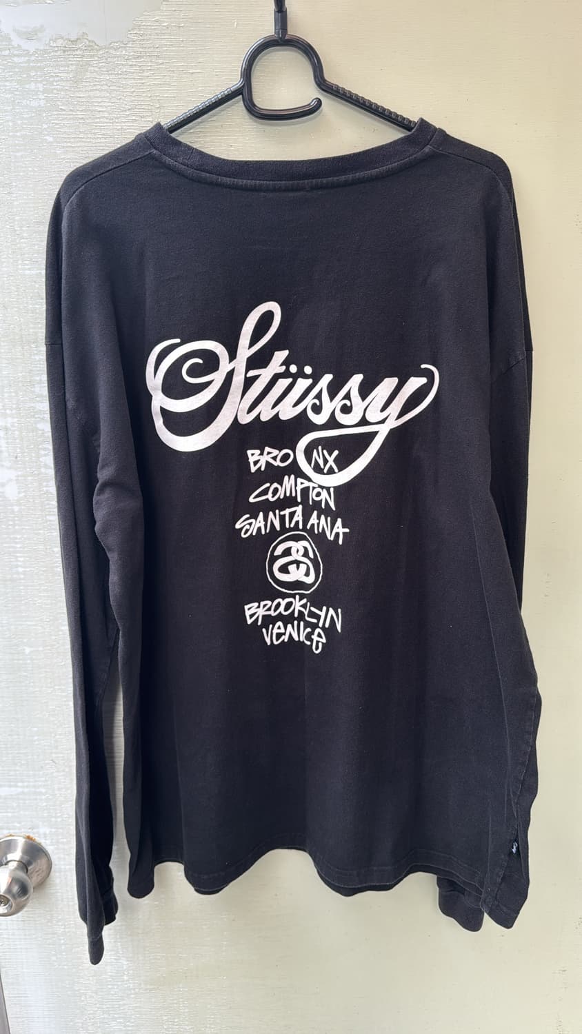 Stussy worldtour long sleeve 스투시 롱슬리브 상품이미지3