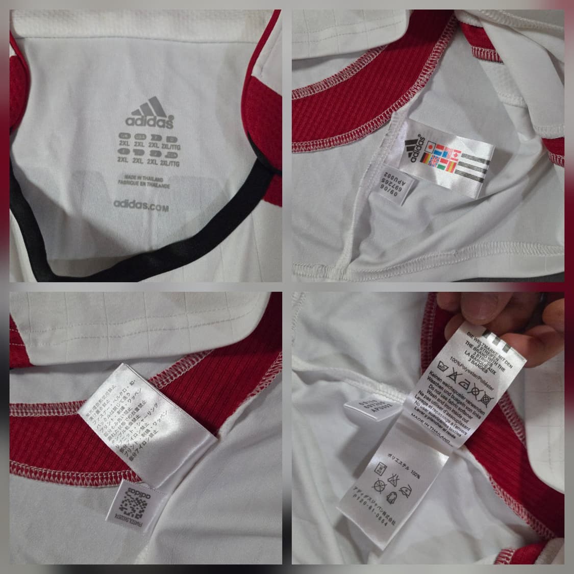 2XL 아디다스 AC밀란 카카 06-07 챔피언스리그 어웨이 유니폼 상품이미지2