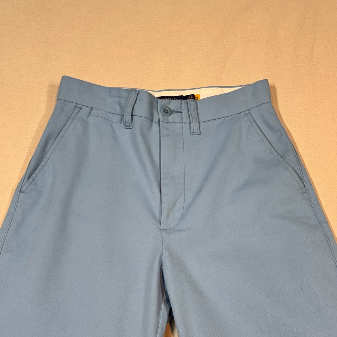 27inch) 폴로 랄프로렌 여성 와이드 스트레이트 치노 팬츠 상품이미지5