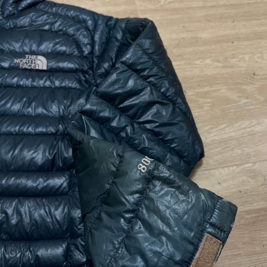 노스페이스 써밋시리즈 구스다운 경량패딩 점퍼 [네이비] L/100 상품이미지5