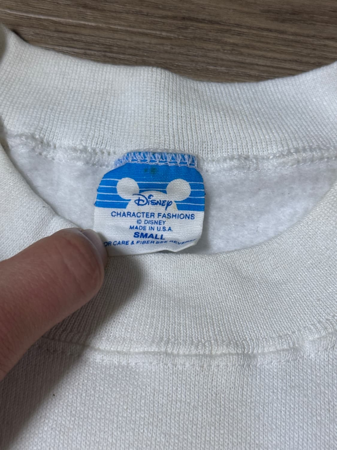 90s usa 디즈니 20주년 기념 미키마우스 맨투맨 상품이미지4