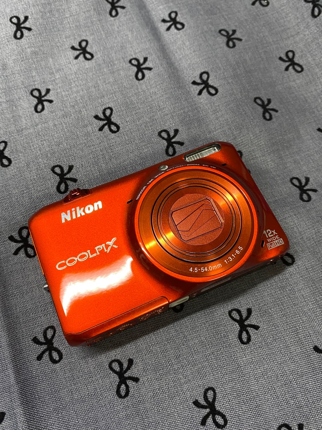 풀박-니콘 쿨픽스(coolpix) s6500 미품 오렌지🍊 상품이미지1