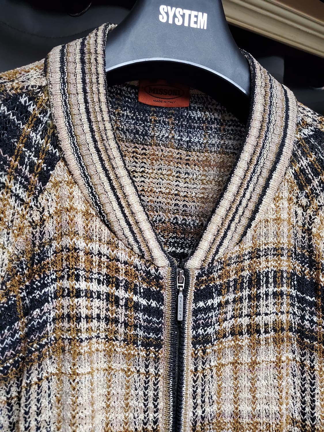 미쏘니 트위드 집업 자켓(착샷참고 상품이미지3