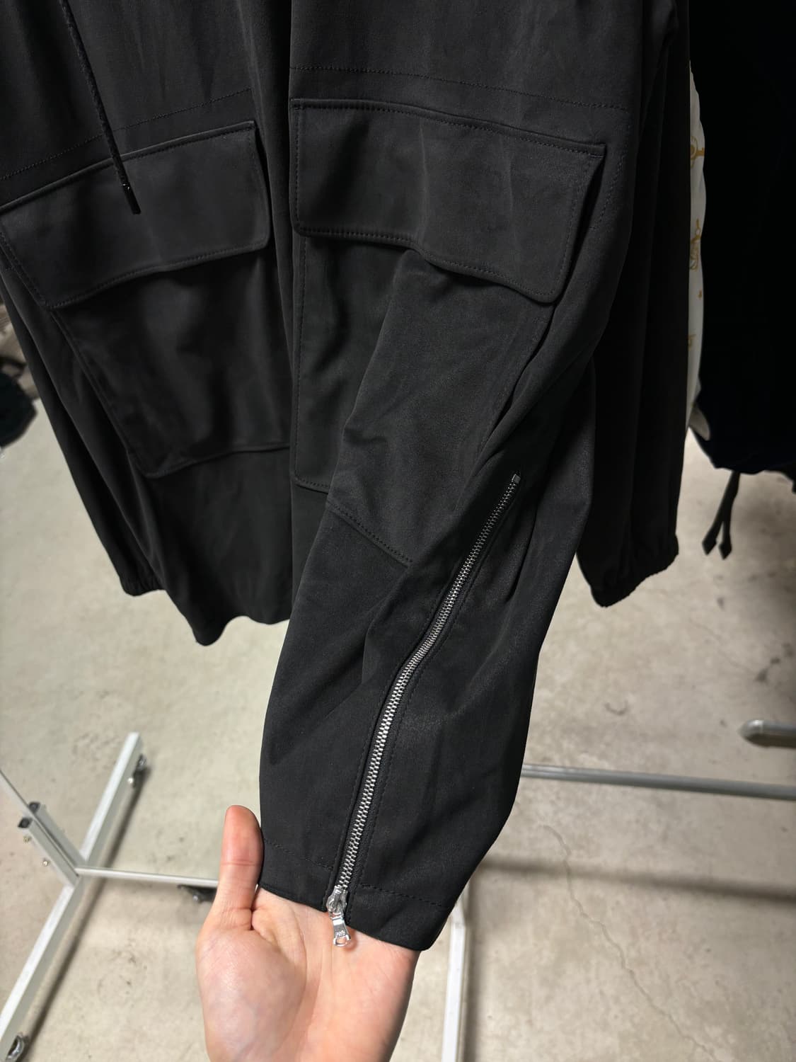 질스튜어트 합성피혁 밀리터리 아노락 상품이미지5