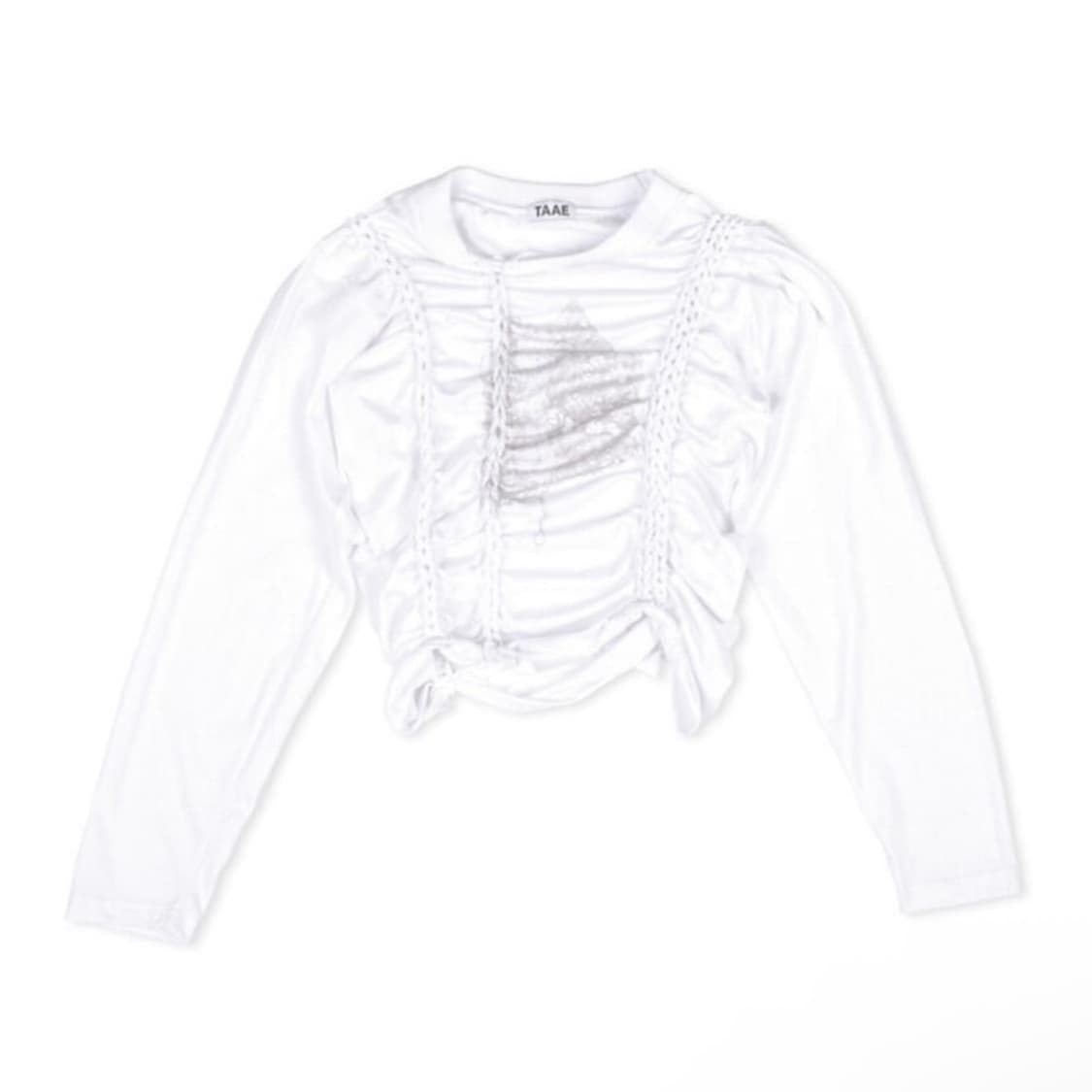 태 taae 001 셔링 롱슬리브 T 상품이미지2