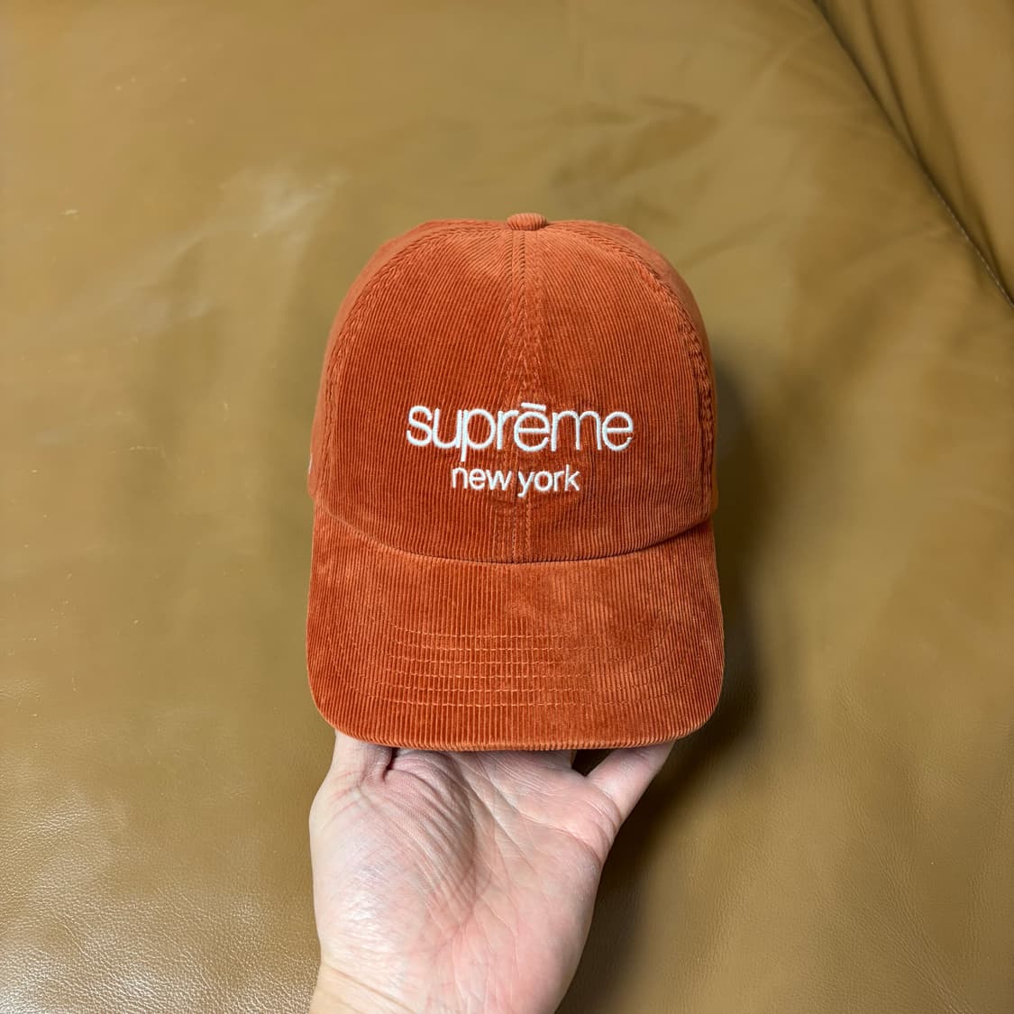 슈프림 6패널 볼캡 모자 고어텍스 클래식 로고 러스트 상품이미지2