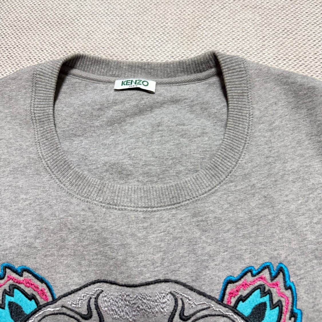 KENZO 겐조 타이거 자수 맨투맨 상품이미지2