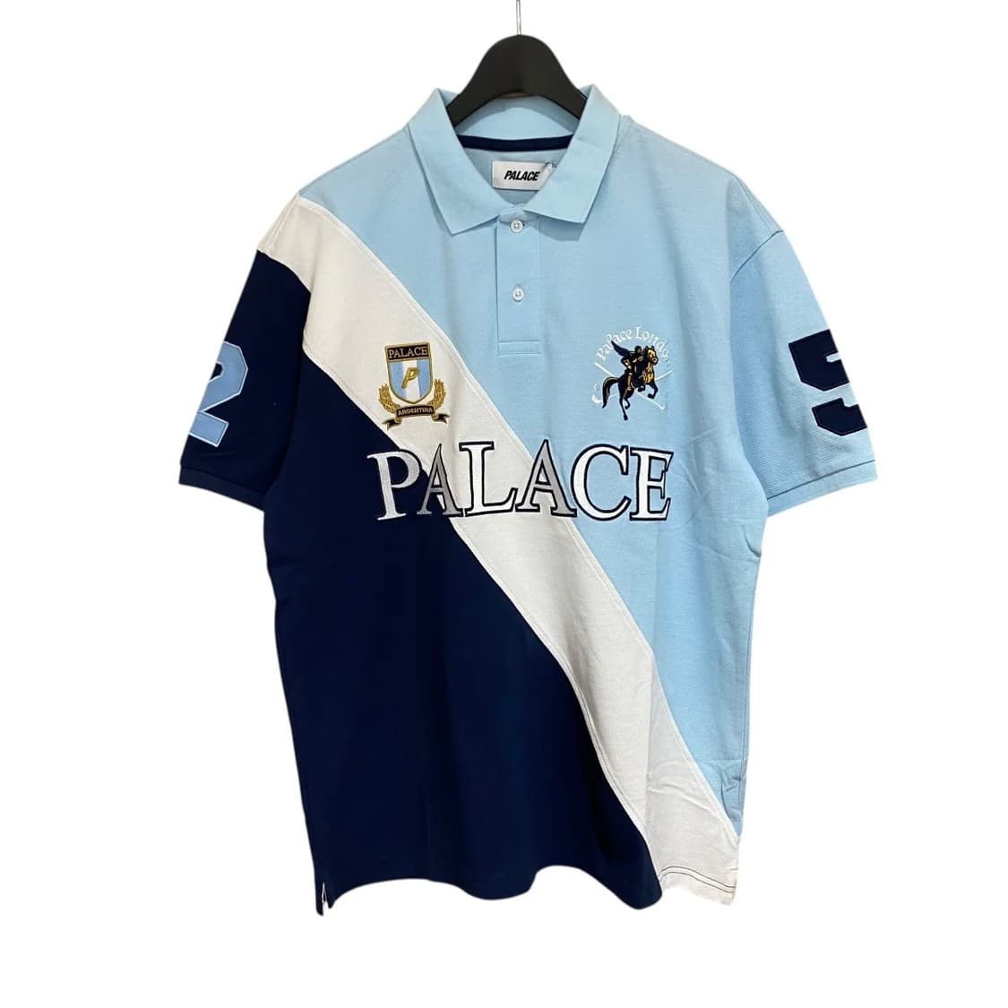 Palace Geezer Polo Navy Blue - 25SS 상품이미지1