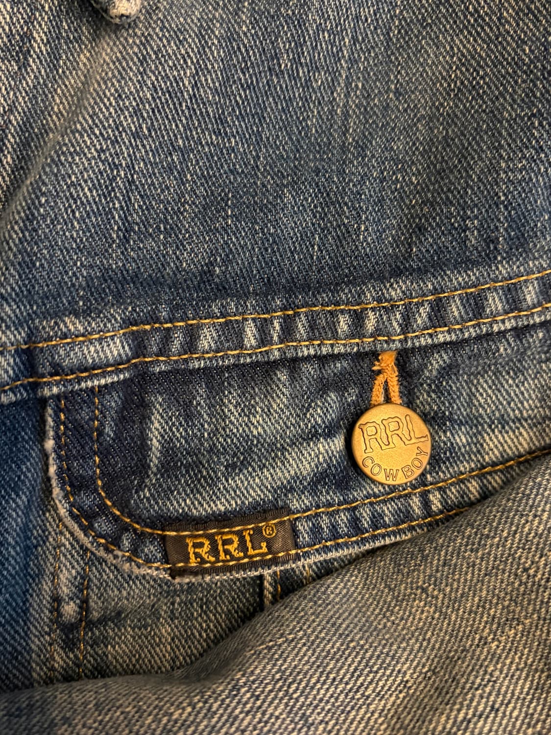 [L] 더블알엘 RRL lot271 리랜드 블루 상품이미지5