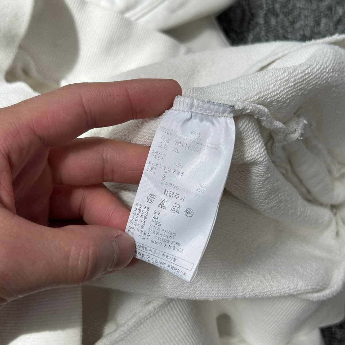 NBA 샬럿 호네츠 실버 레터링 후드집업 상품이미지10