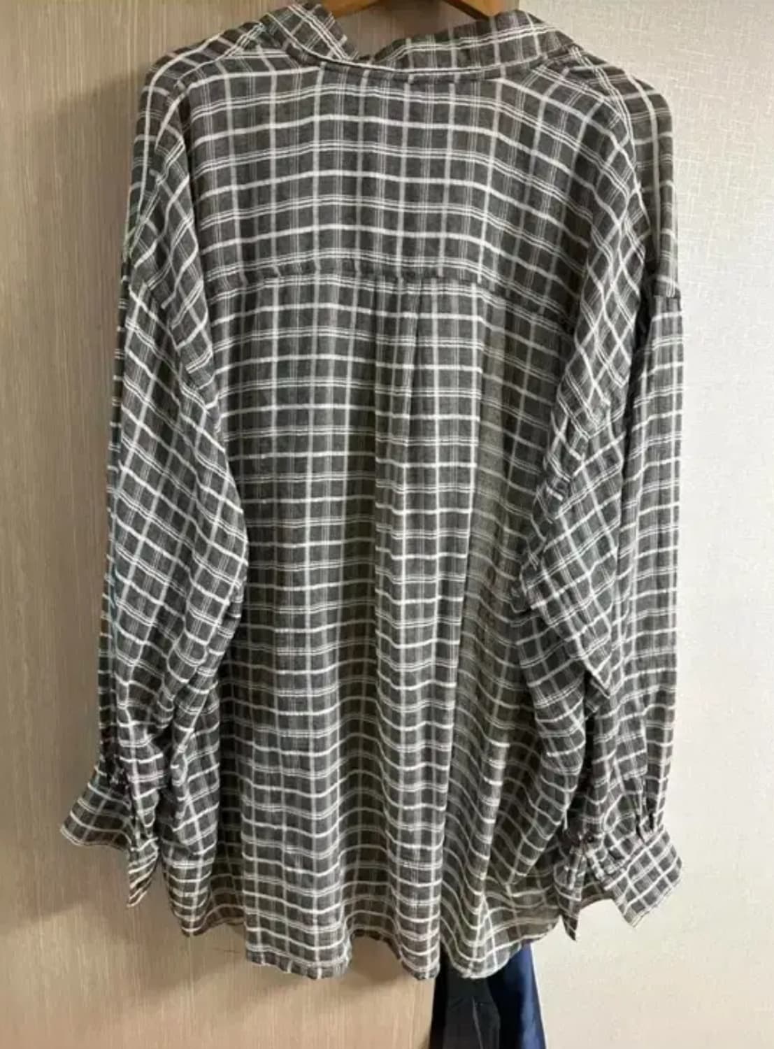 48 size ) 아워레가시 버로우드 셔츠 다크그레이 상품이미지2