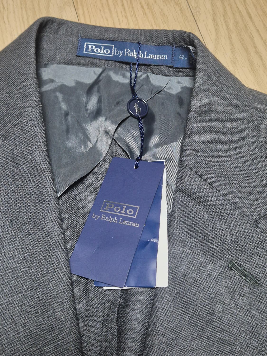 폴로 랄프로렌 트레블러 그레이 울 자켓 상품이미지3