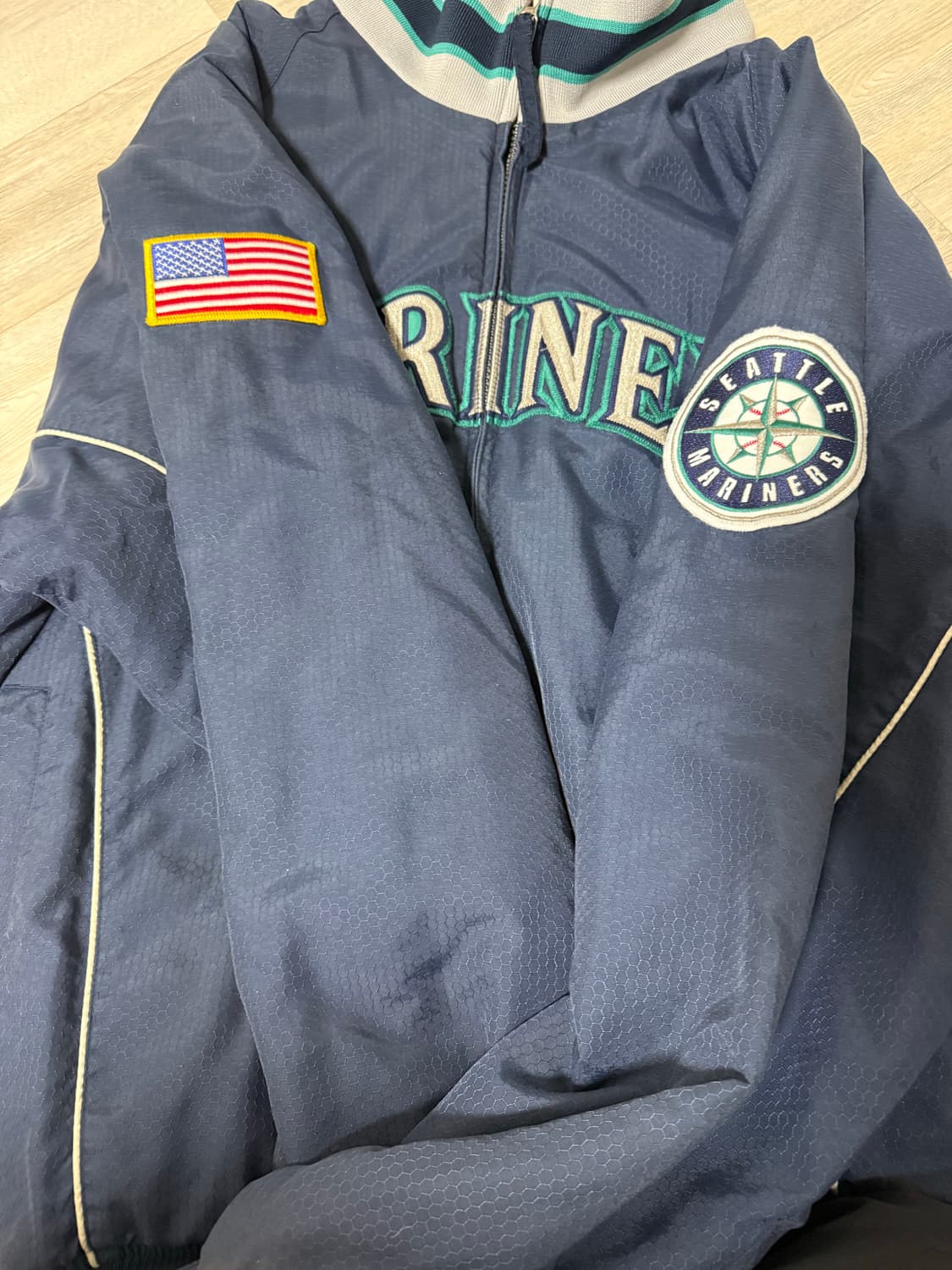 마제스틱 시애틀매리너스 동계점퍼 상품이미지4