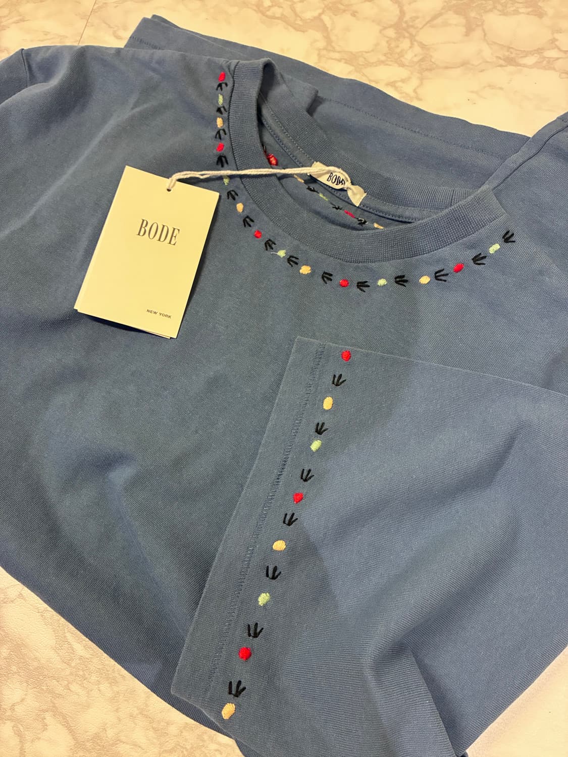 보디 자수 티셔츠 상품이미지3