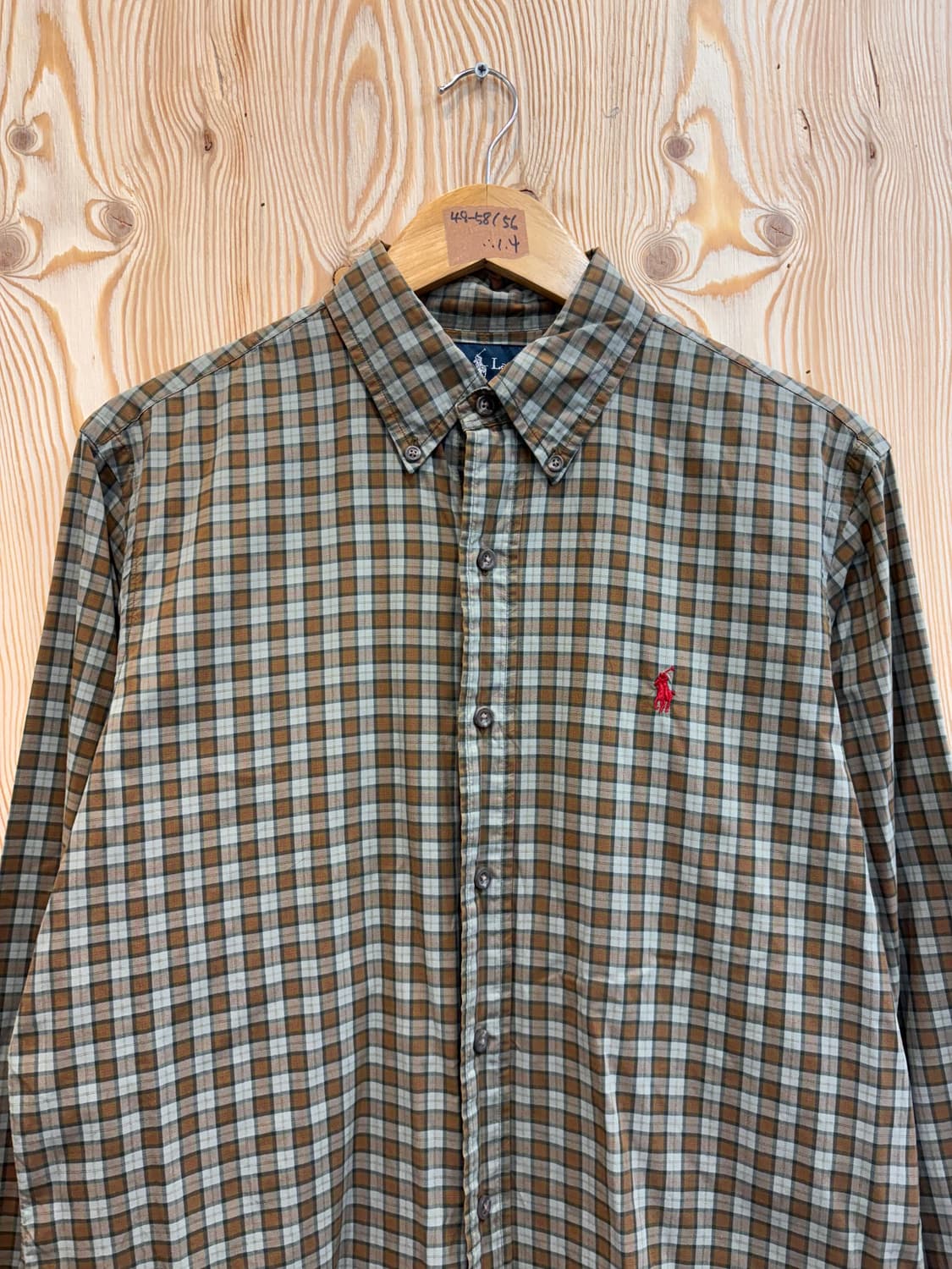 폴로 랄프로렌 체크 셔츠 상품이미지2