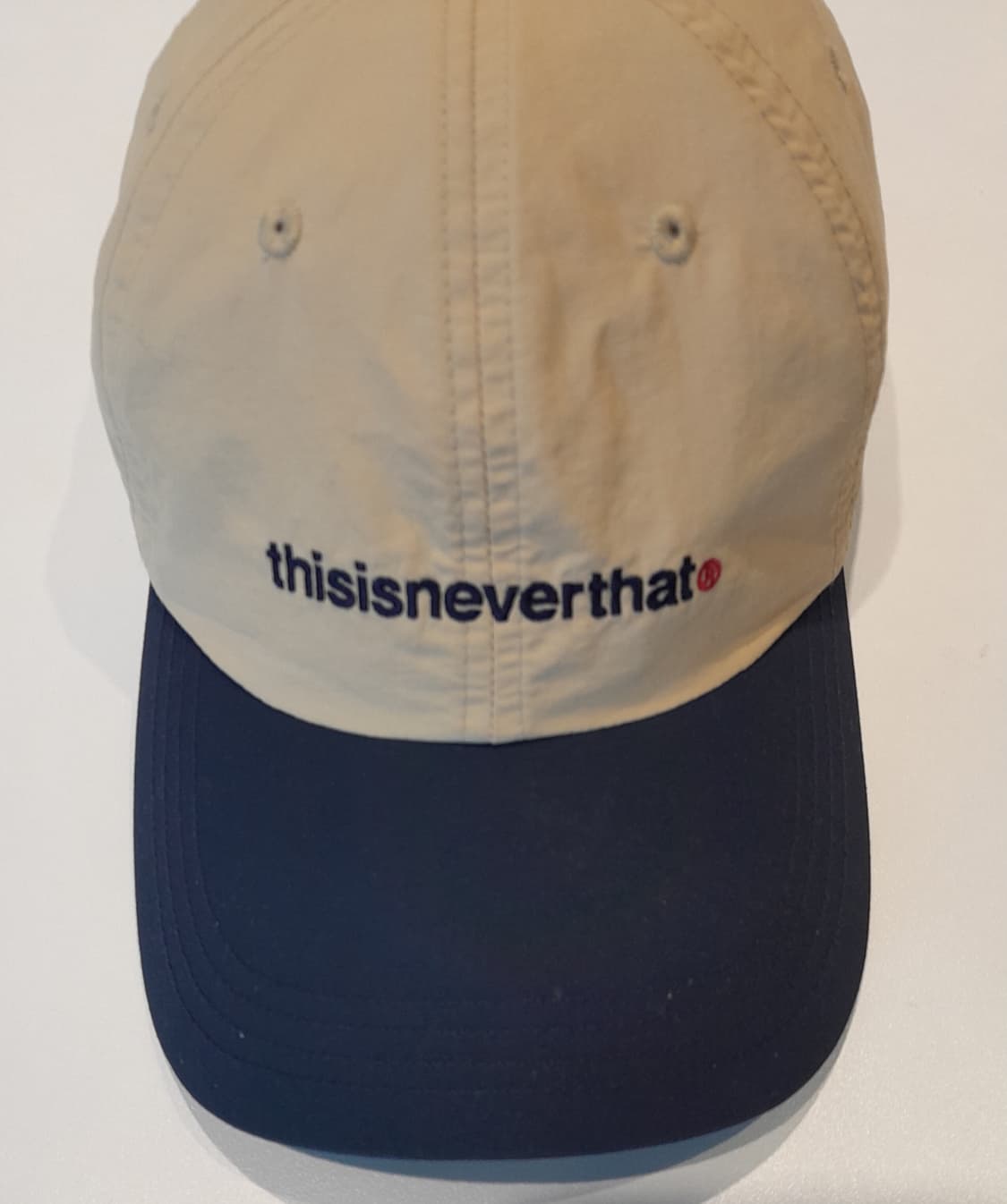 💥디스이즈네버댓 나일론 볼캡 (베이지) 
 상품이미지3