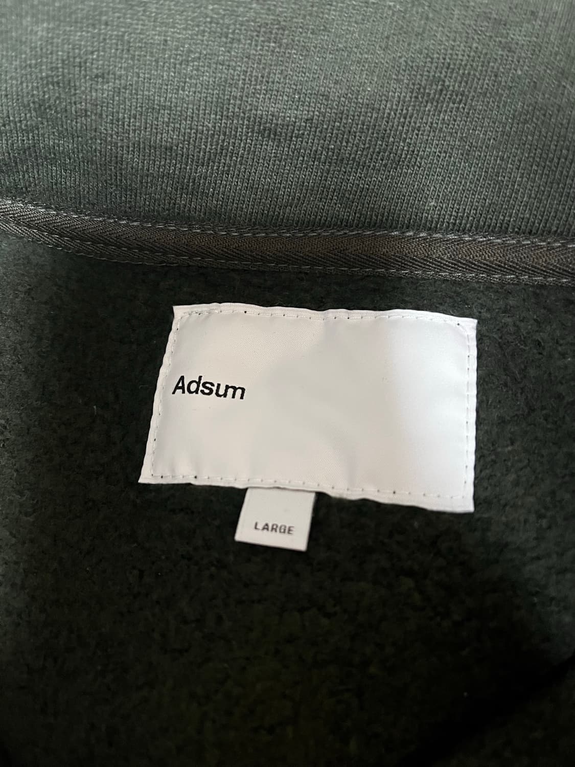 Adsum 스웻 그린 L 상품이미지3