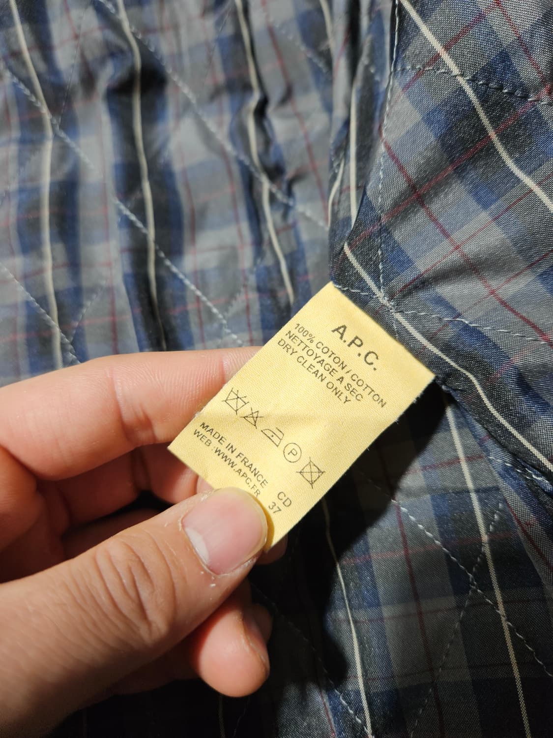 A.P.C. 몰스킨 G-1 플라이트 자켓 S 상품이미지7