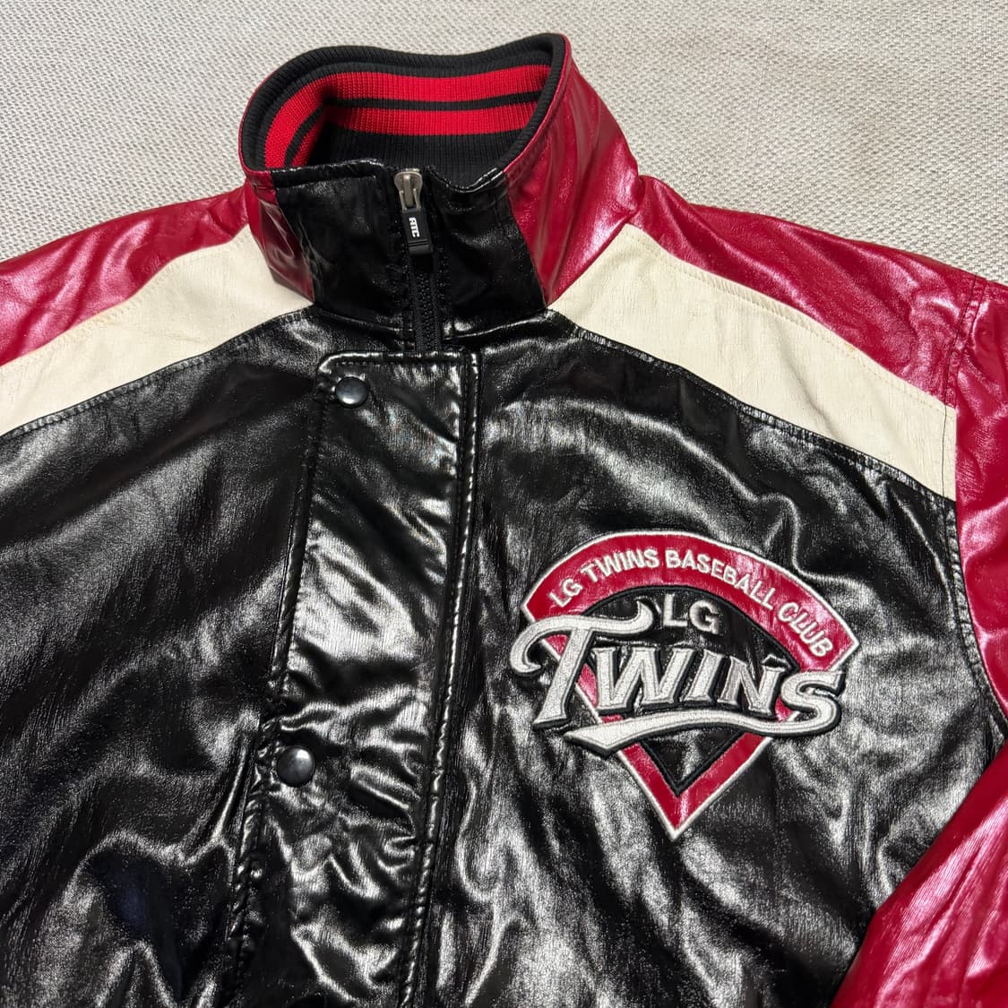 KBO LG트윈스 유광 점퍼 상품이미지2