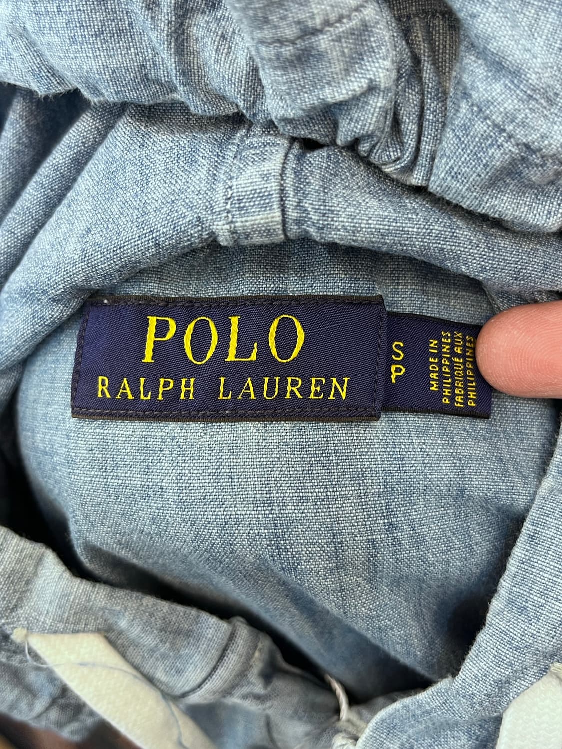 폴로 랄프 로렌 버튼 데님 아노락 상품이미지8