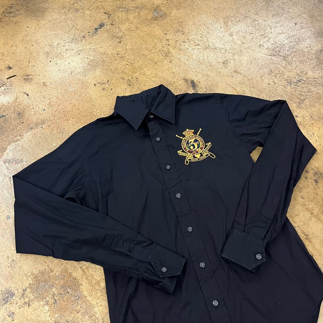 폴로 랄프로렌 블랙 셔츠  상품이미지1