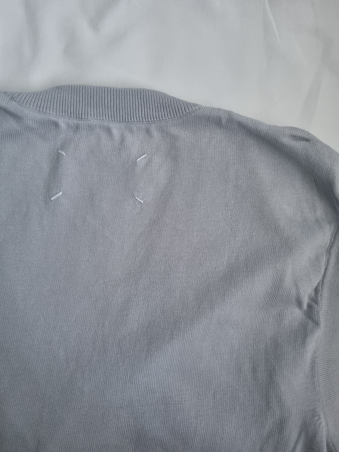 Martin margiela knit vest lightgrey 상품이미지3