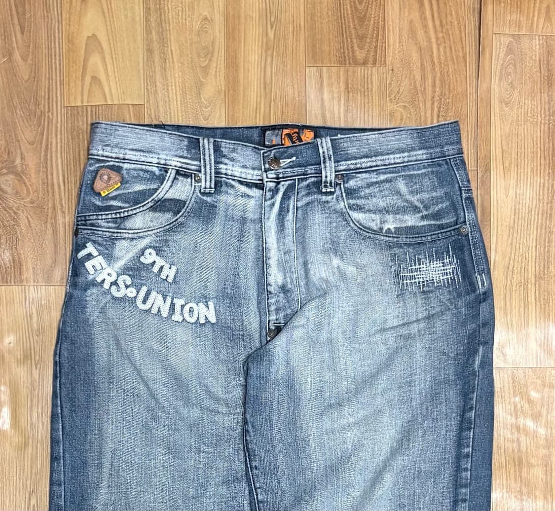 아카데믹스 자수 데님팬츠 36 상품이미지1