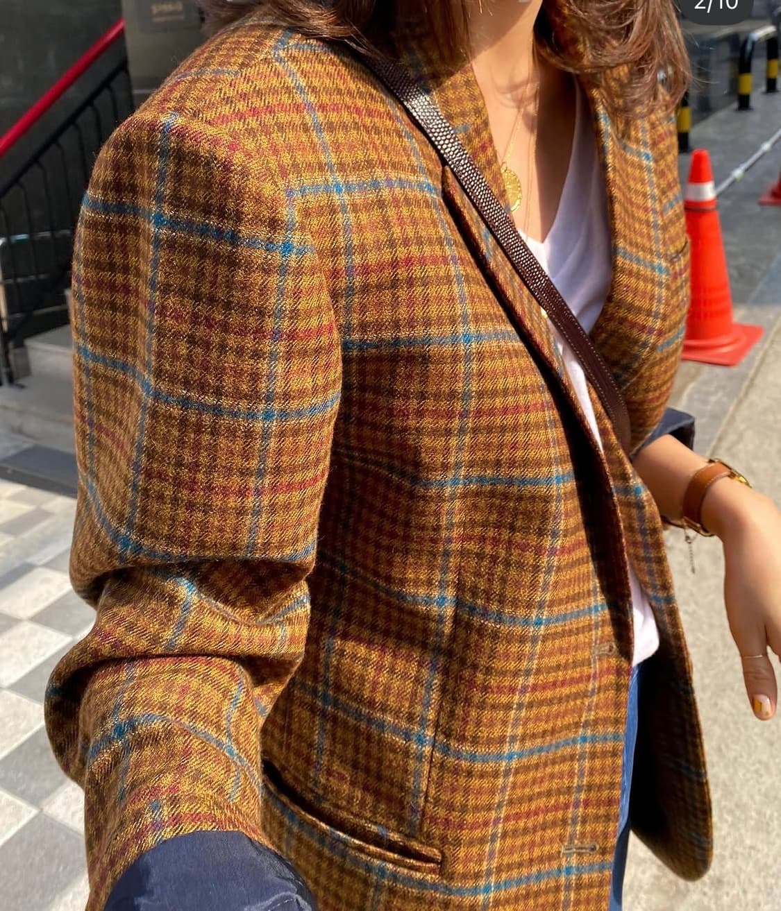 쏭스튜디오 캄포레 체크자켓 상품이미지5