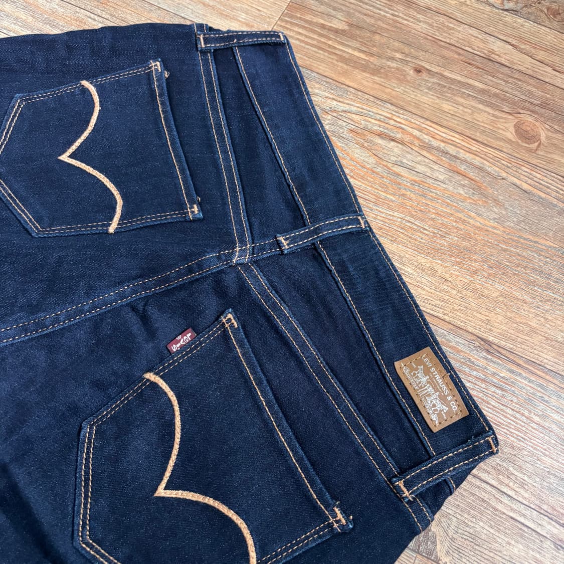 리바이스 레깅스 26 슬림 스키니진 스판 데님 청바지 실루엣 상품이미지4