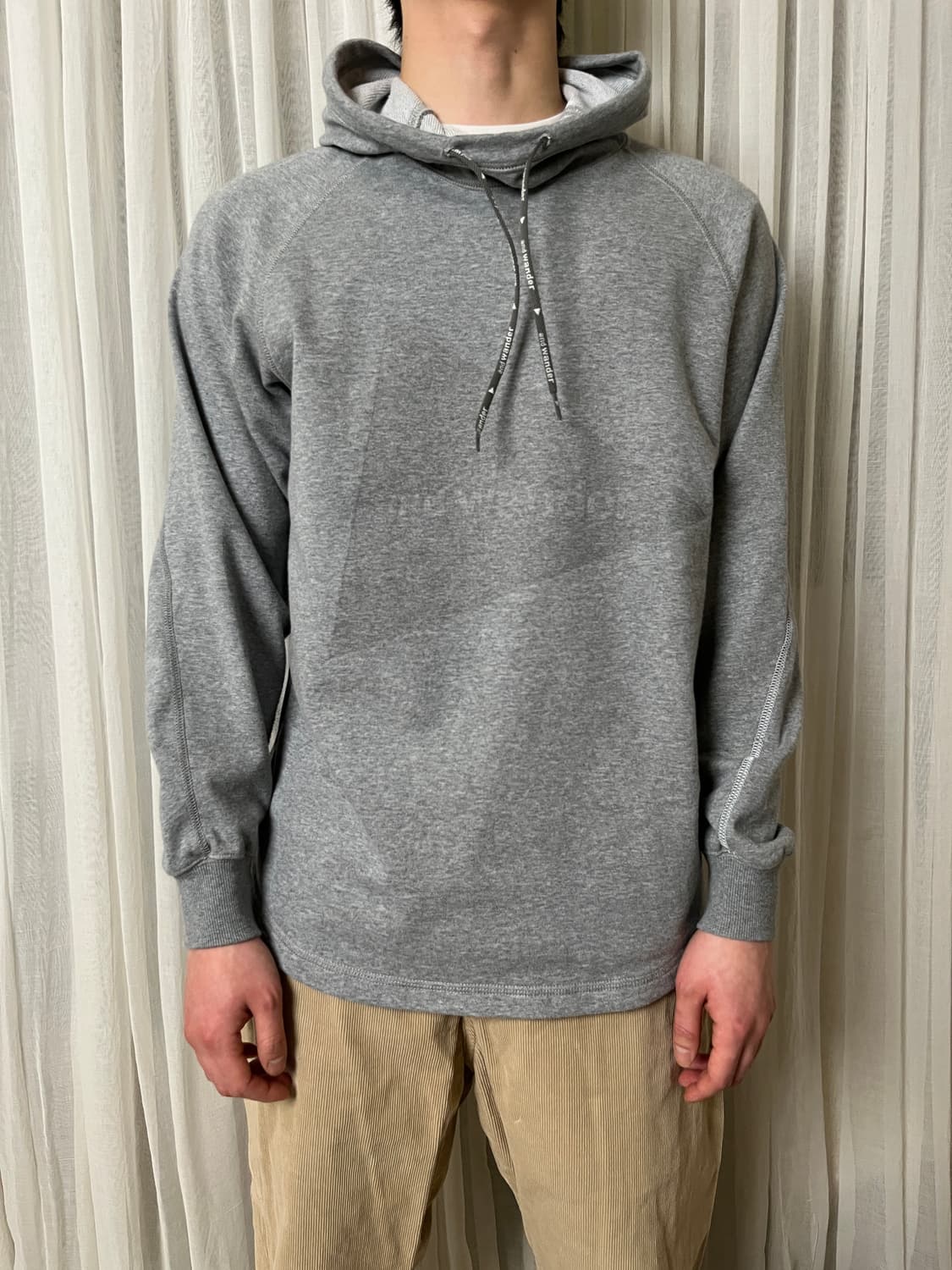 앤드원더 쿨맥스 후드티 and wander hoodie 상품이미지7