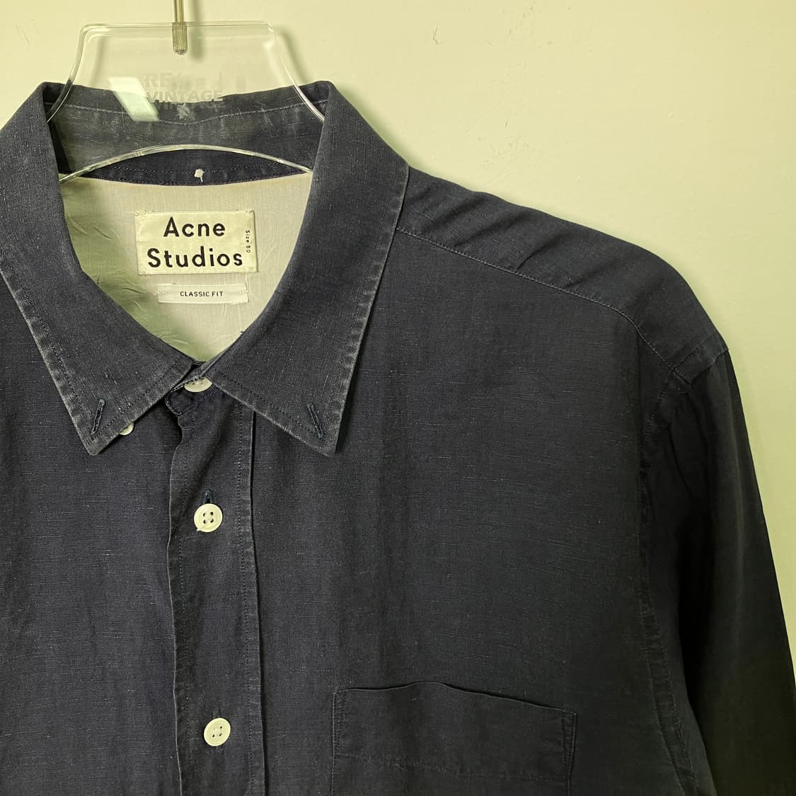 아크네 스튜디오 이셔우드 디그레이드 린넨 셔츠 상품이미지4