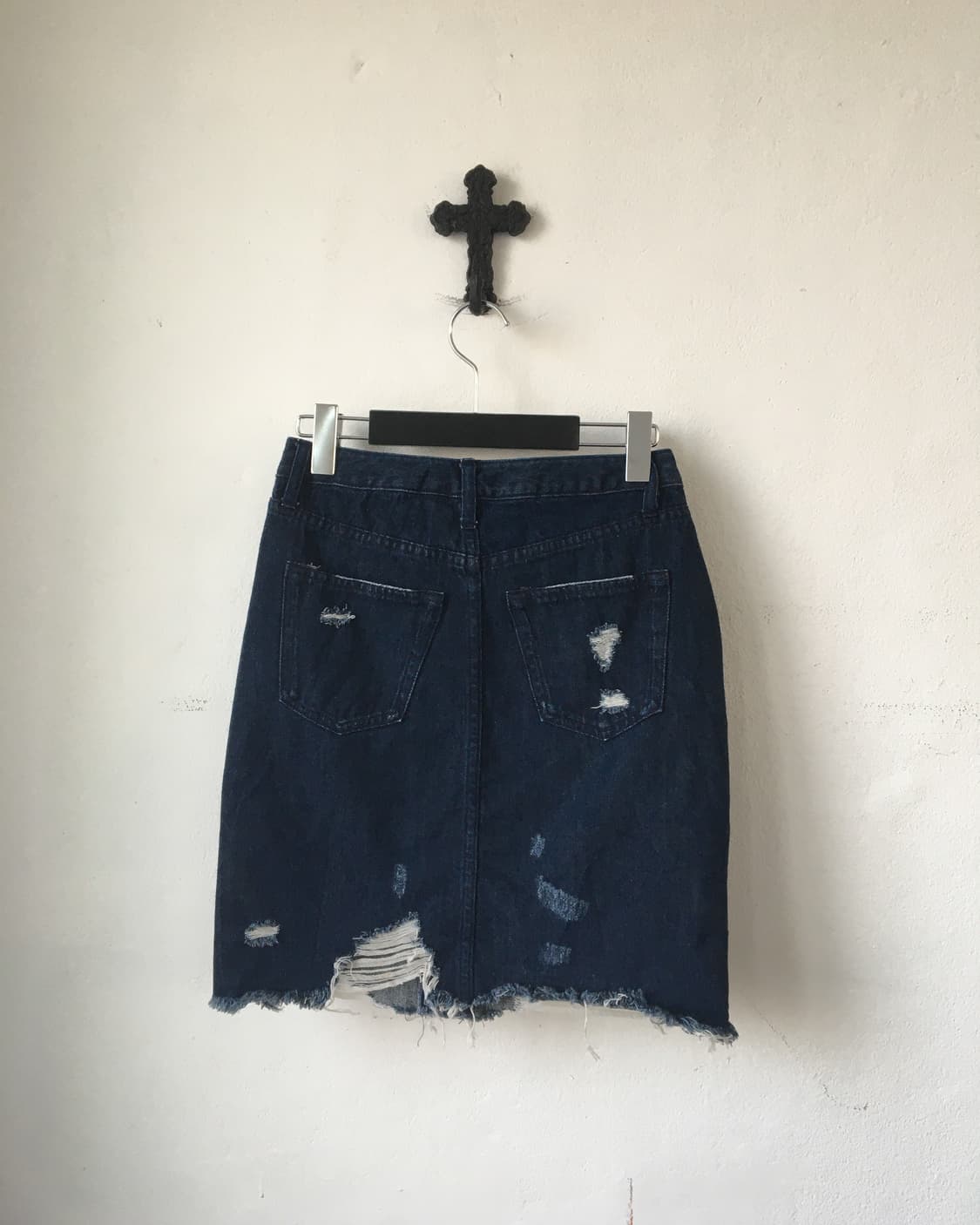 Damage denim skirt 상품이미지2