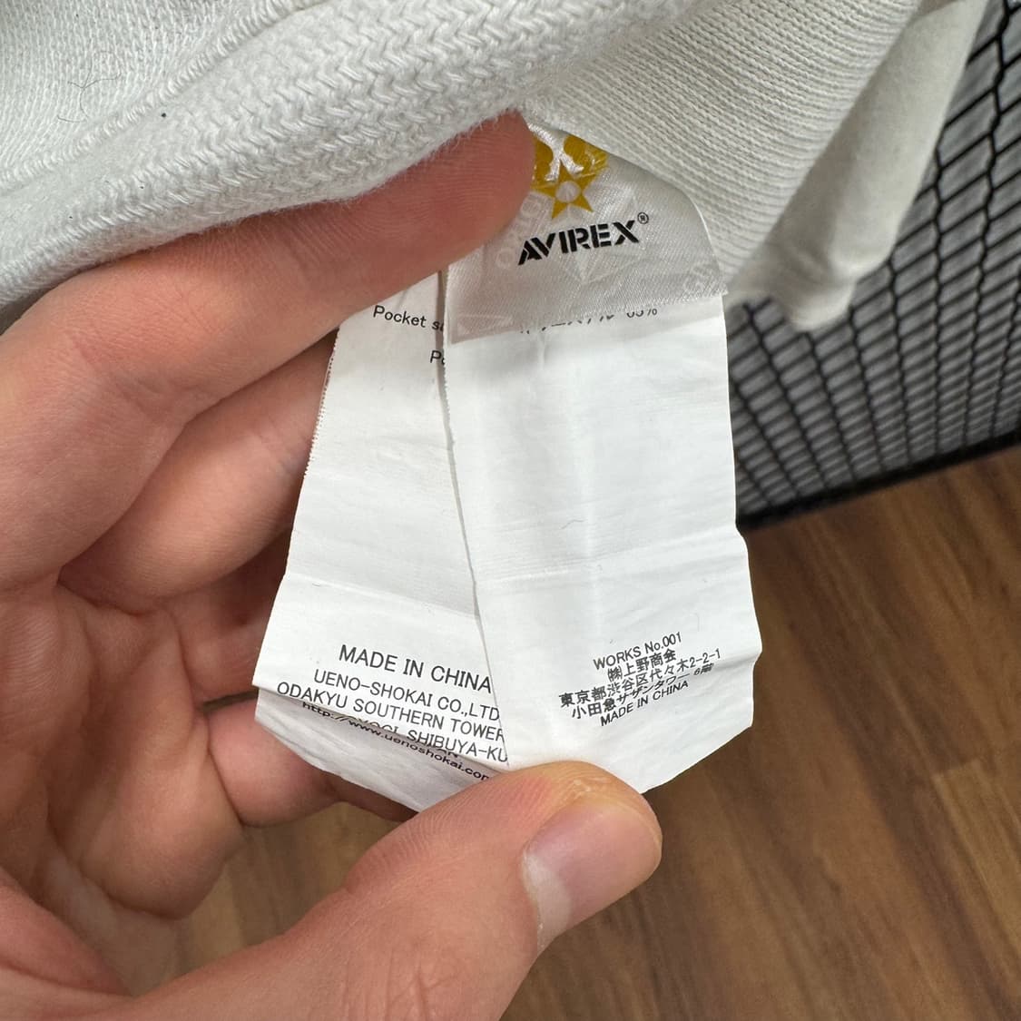 21F/W 아비렉스 스웻셔츠 스쿼드론 시리즈 밀리터리 맨투맨 상품이미지8