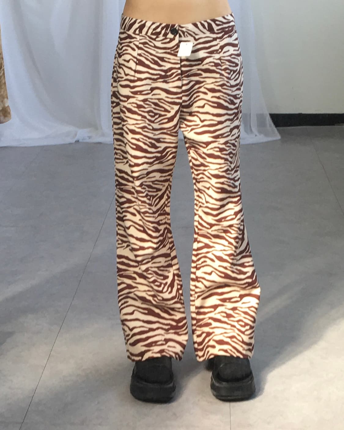Zebra pattern pants 상품이미지4