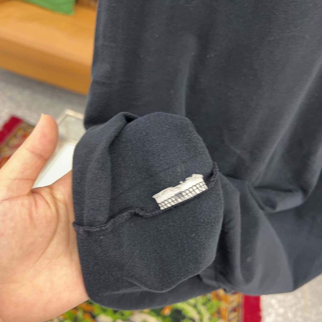 아베크롬비 빈티지 레터링 브이넥 반팔티 95 C05222  상품이미지4