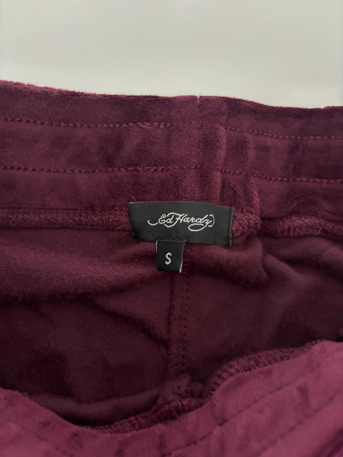 [새제품] 에드 하디 벨벳 후드집업 팬츠 셋업 상품이미지8