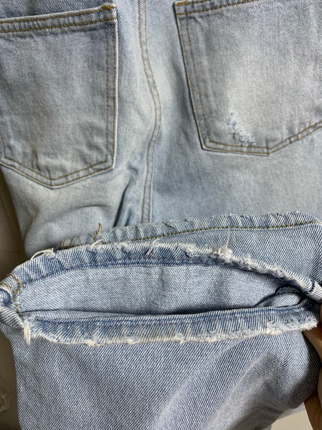 쉬이즈큐트 버디데님 라이트블루 1사이즈 상품이미지7