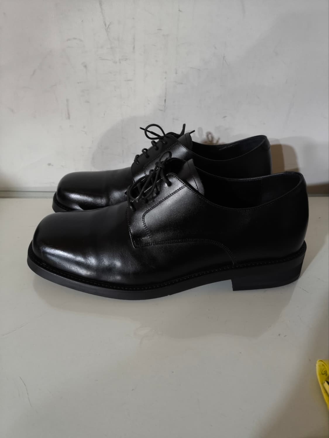 285mm 무탠다드 스퀘어토 더비 구두 키높이 상품이미지2