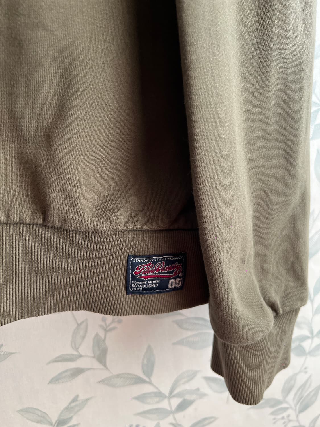 후부 FUBU 빈티지 후드티 카키 L 상품이미지3