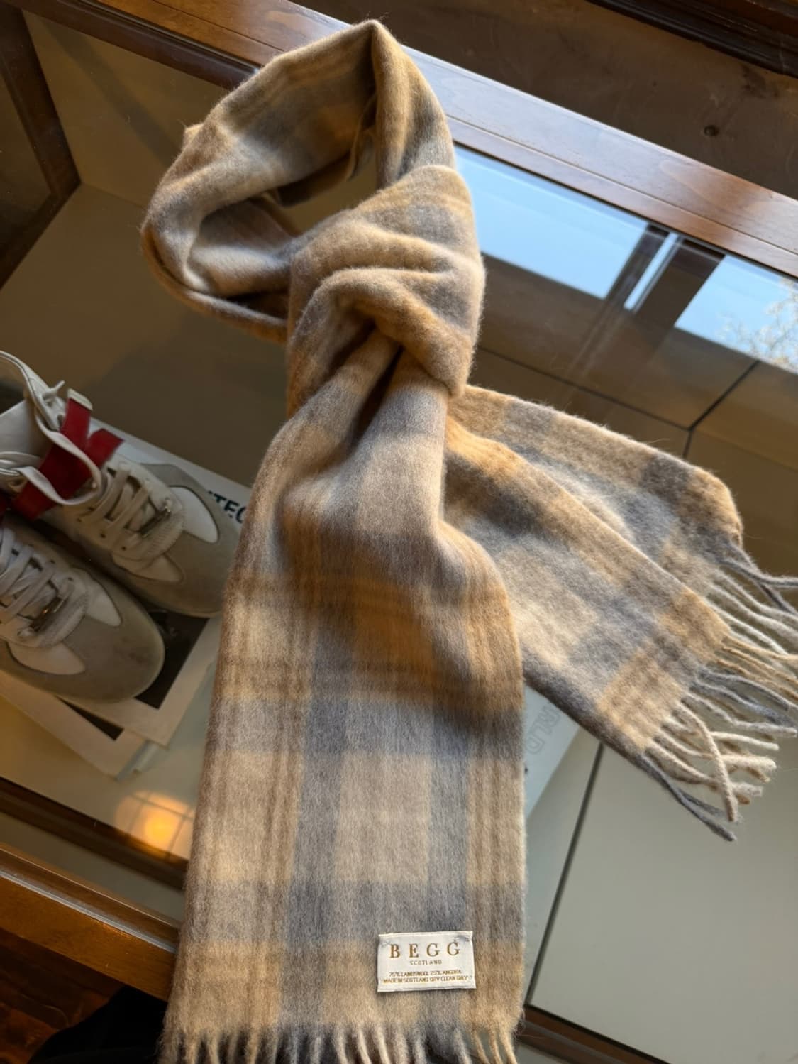 Begg 앙고라캐시미어 머플러 상품이미지2