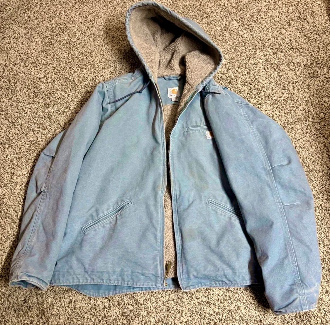 정품 칼하트 j141 시에라 셰르파 덕액티브 자켓(XL) 상품이미지5