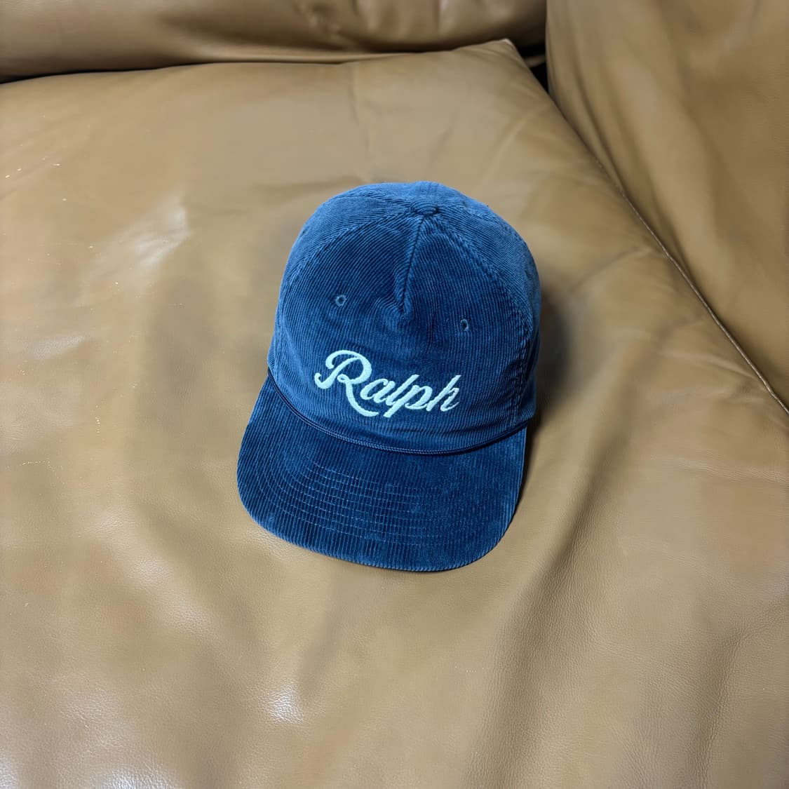 폴로 랄프로렌 6패널 볼캡 모자 코듀로이 아플리케 상품이미지1