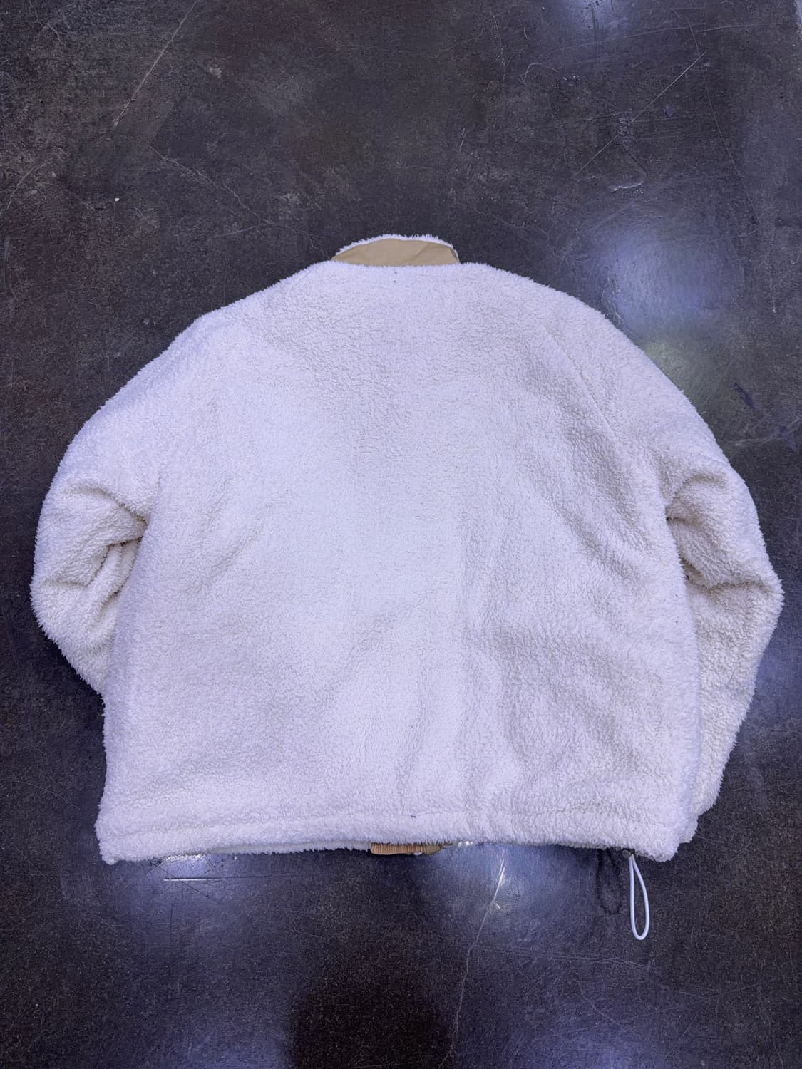 프리즘웍스 후리스 플리스 그리즐리 뽀글이 자켓 M 상품이미지5