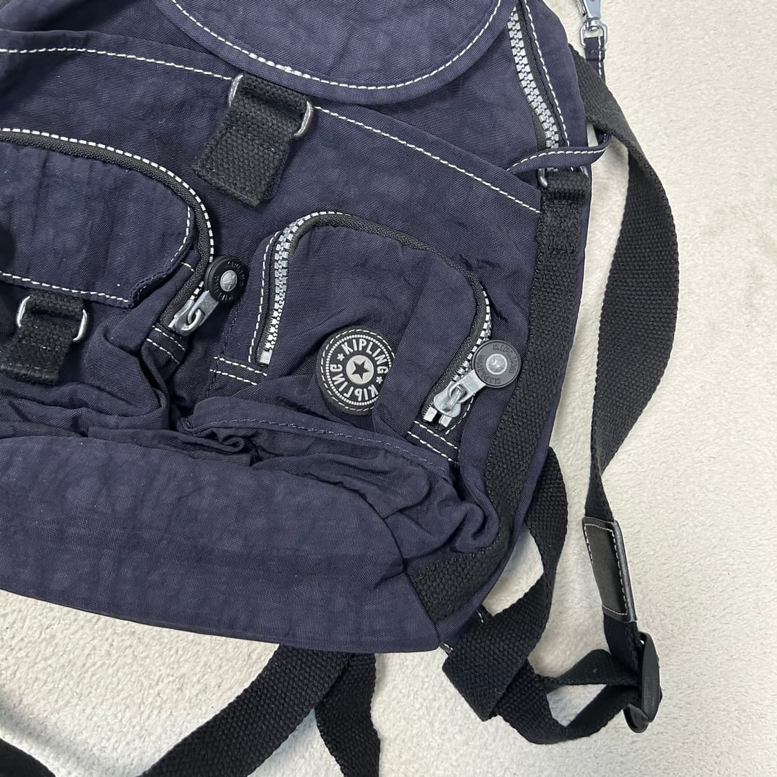 Kipling Navy Backpack 상품이미지5